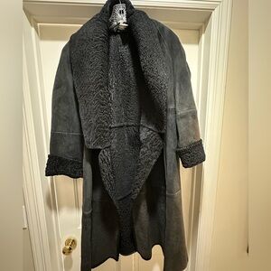 Mario Valentino Black Teddy Jacket